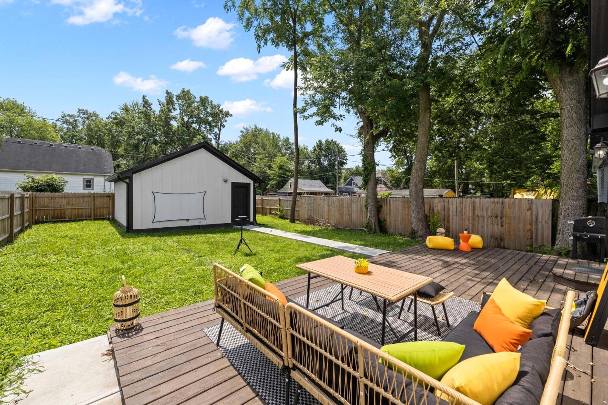 Central Indy 5Bd - Pingpong - Outdoor Movie - Bbq Indianapolis Luaran gambar